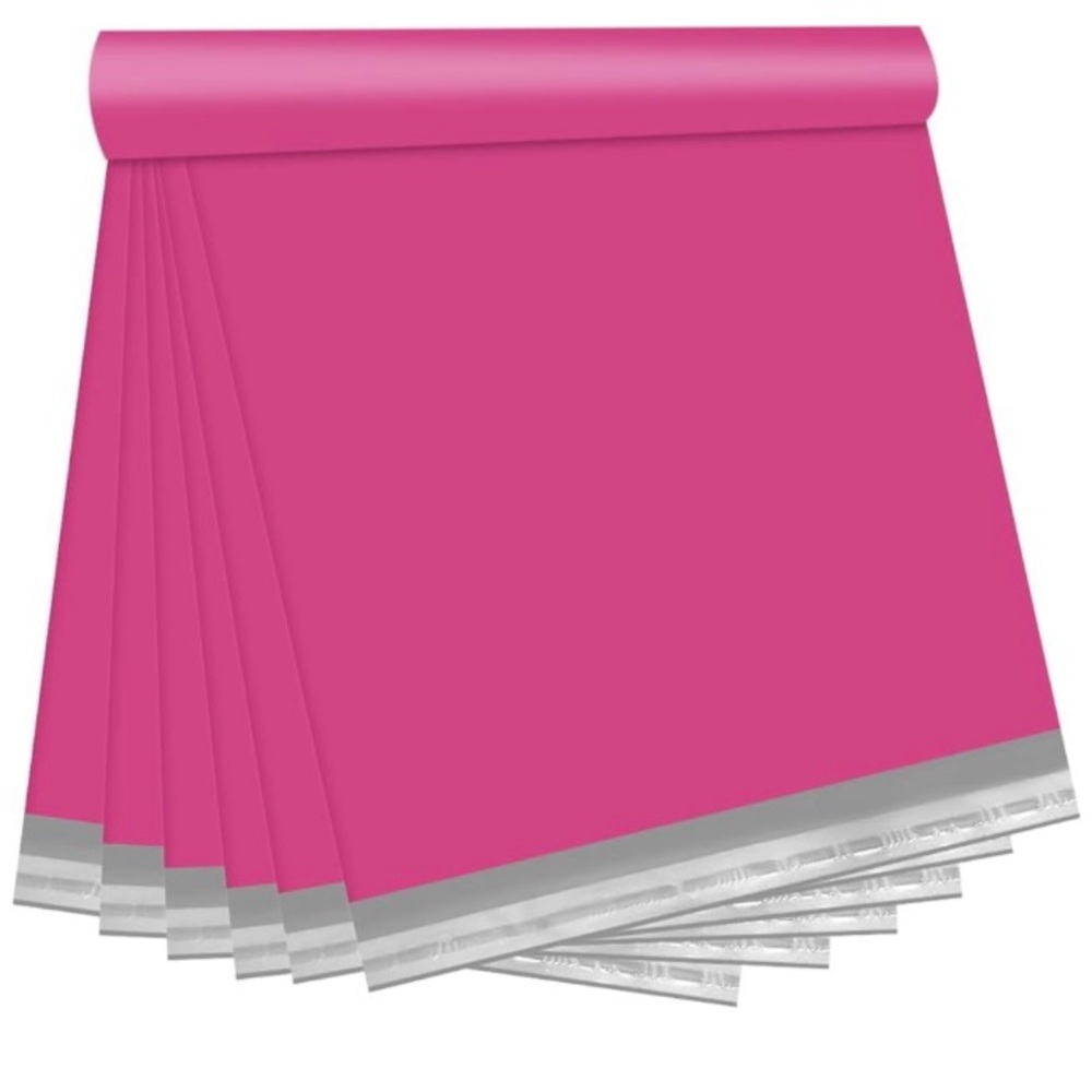 Pink Polymailers 14.5 x 19 (25)